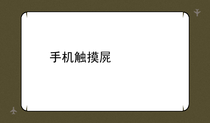 手机触摸屏失灵