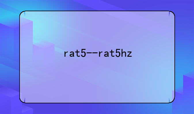rat5--rat5hz